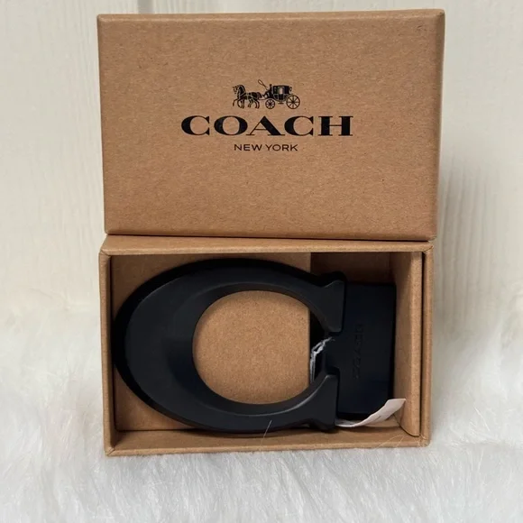 NEW Coach Boxed Sculpted Signature Belt Buckle CE864 - Picture 6 of 10